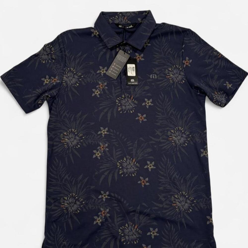 Travismathew calmer waters floral golf NWT
